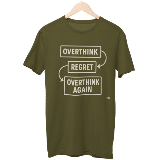 Overthink Regret Unisex Regular T-Shirt
