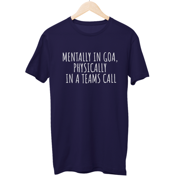 Mentally In Goa Unisex Regular T-Shirt