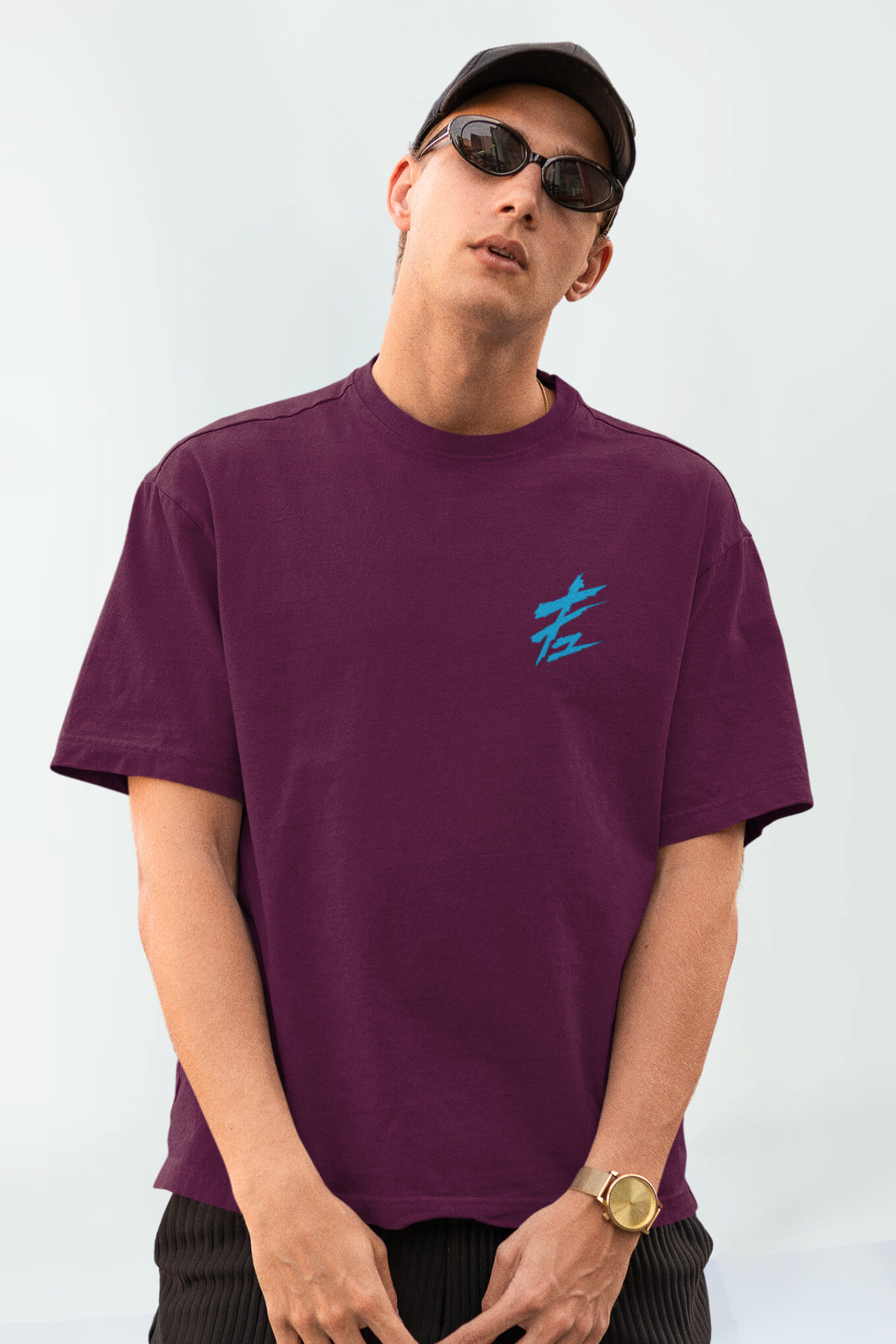 Wine Dragon Ball Z Unisex Oversized T-Shirt
