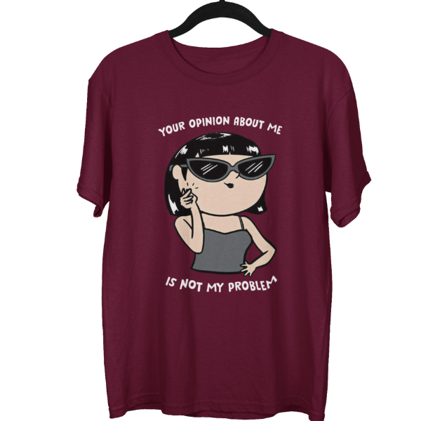 Your Opinion Not My Problem Unisex Oversized T-Shirt