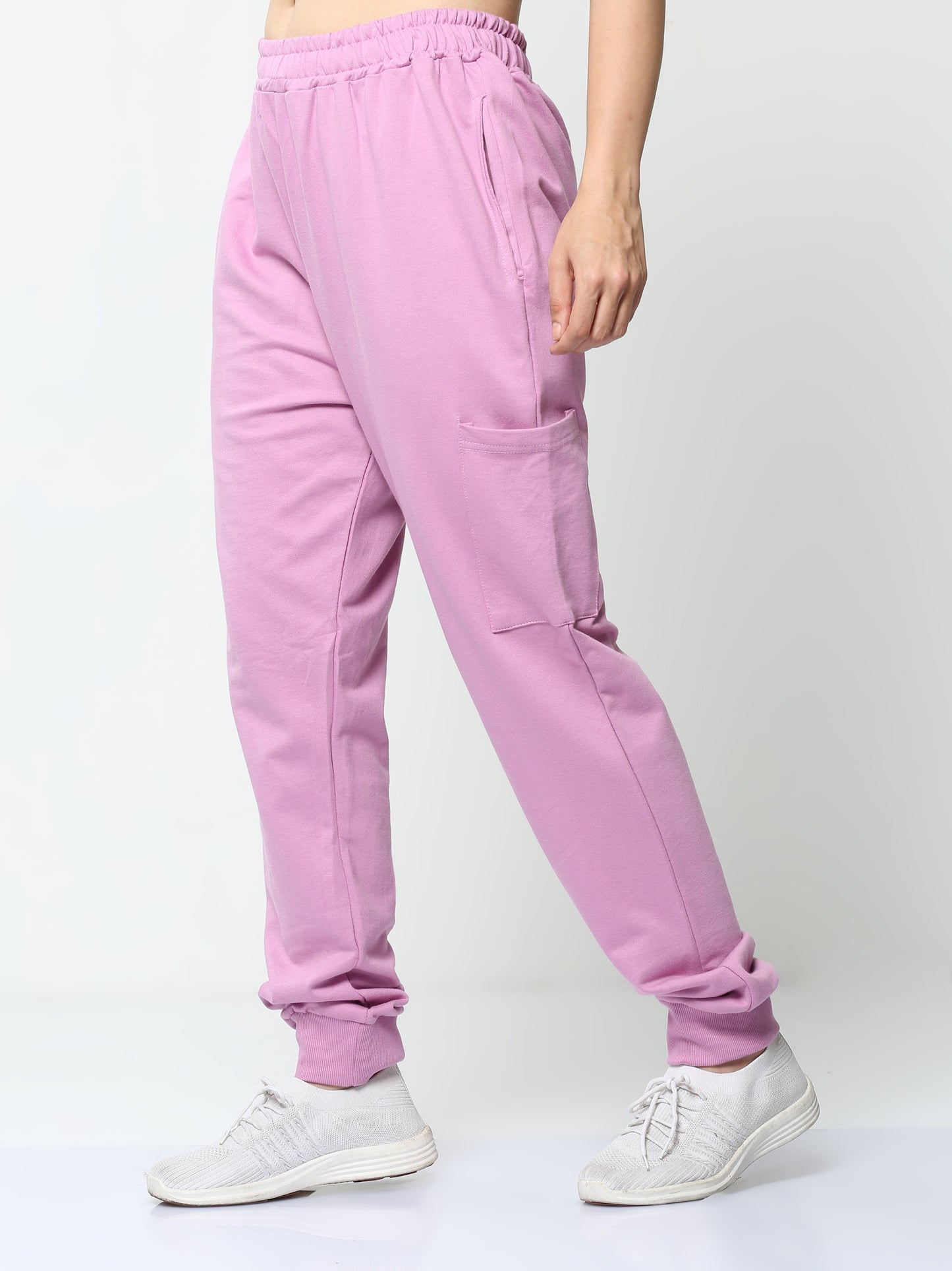 Lavender Solid Premium Unisex Joggers