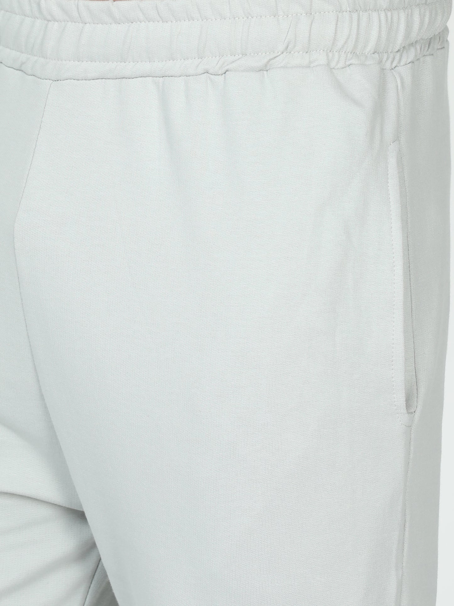 Storm Grey Solid Premium Unisex Joggers