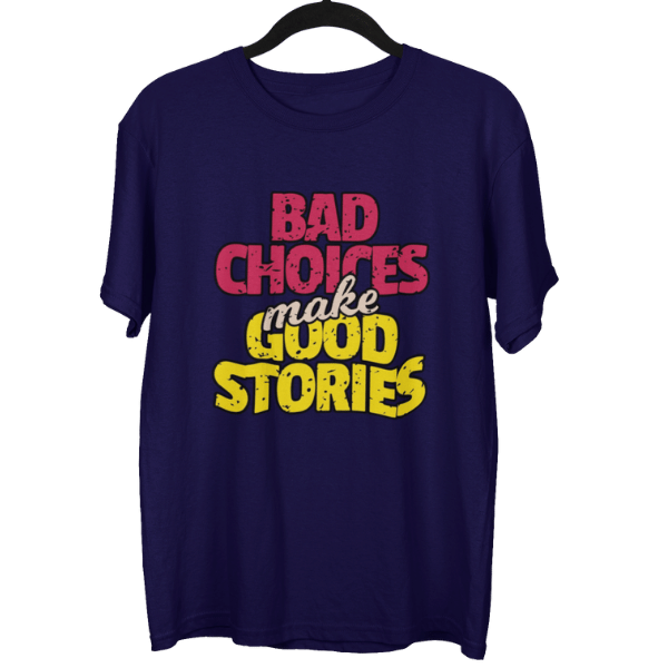 Bad Choices Unisex Oversized T-Shirt