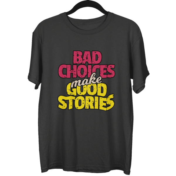 Bad Choices Unisex Oversized T-Shirt