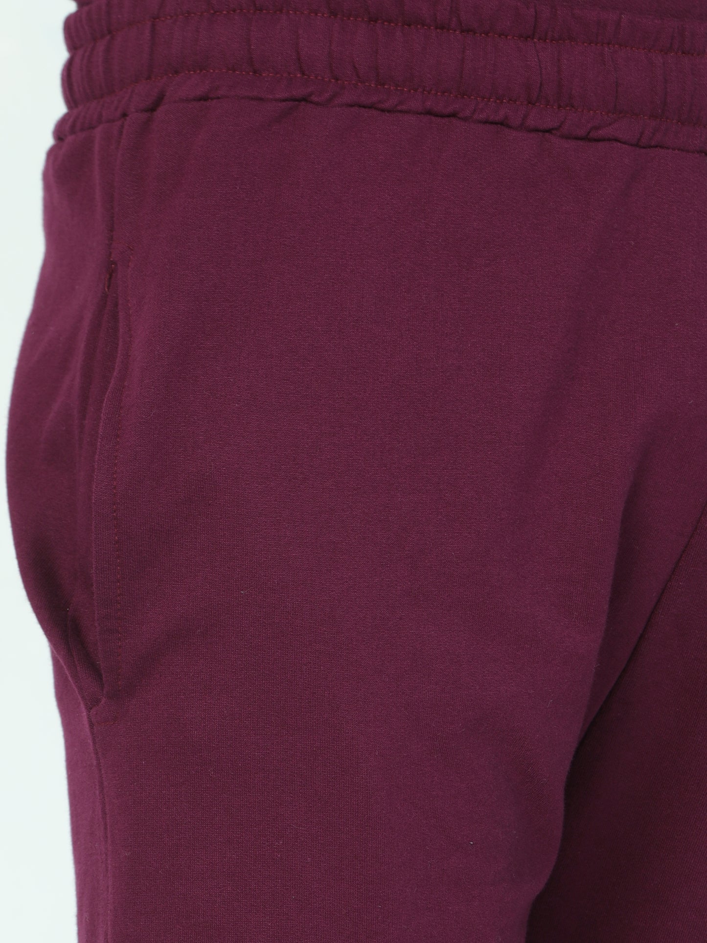 Wine Solid Premium Unisex Shorts
