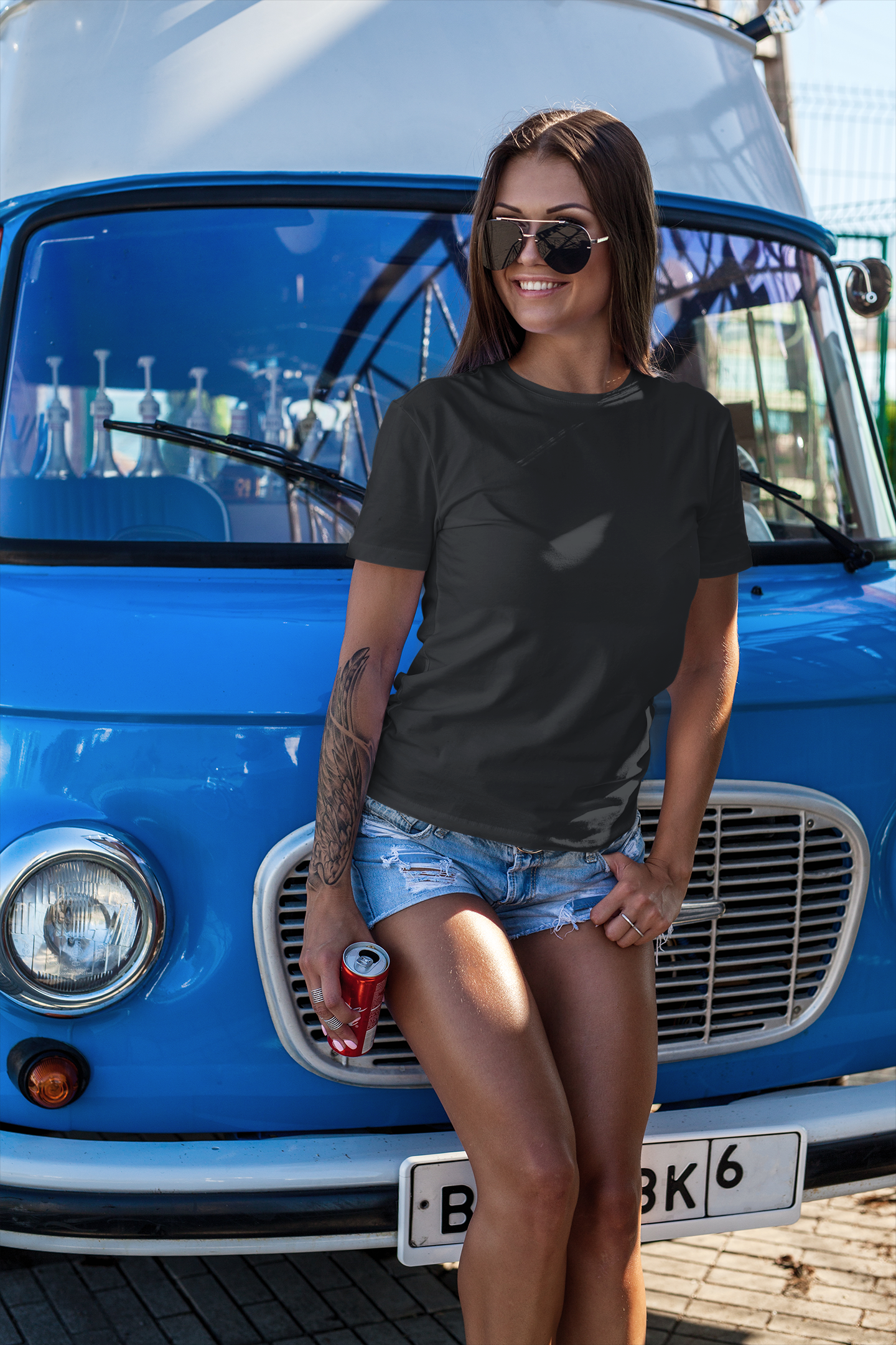 Dark Grey Solid Regular Unisex T-Shirt