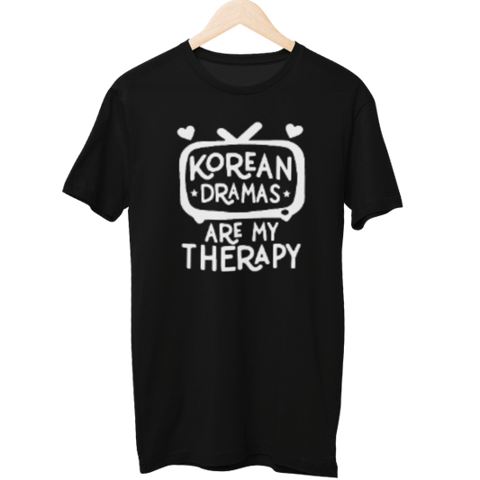 Korean Dramas Are My Therapy Unisex Regular T-Shirt