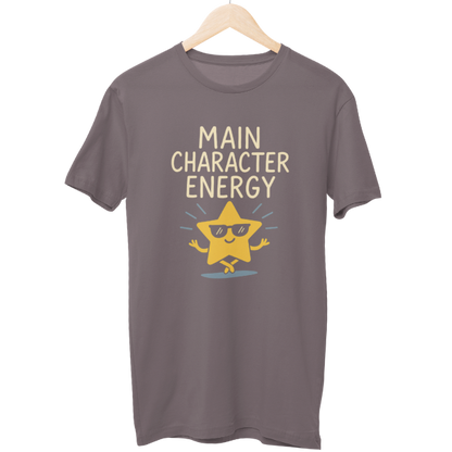 Main Character Energy Unisex Regular T-Shirt