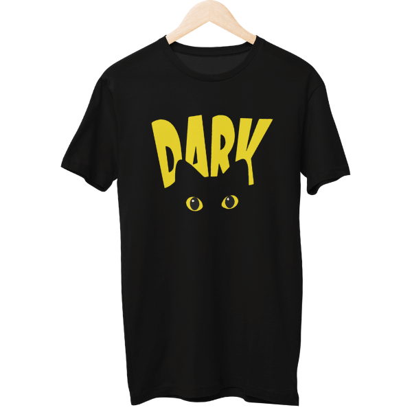 Dark Cat Unisex Regular T-Shirt