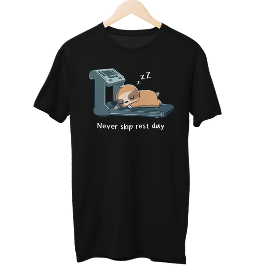 Dont Skip Rest Day Gym Unisex Regular T-Shirt