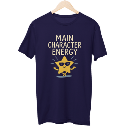 Main Character Energy Unisex Regular T-Shirt