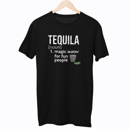 Tequila Magic Water For Fun People Unisex Regular T-Shirt