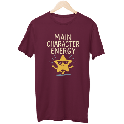 Main Character Energy Unisex Regular T-Shirt