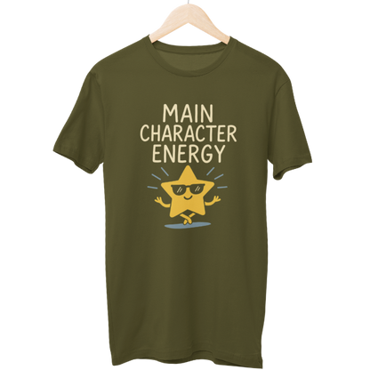 Main Character Energy Unisex Regular T-Shirt