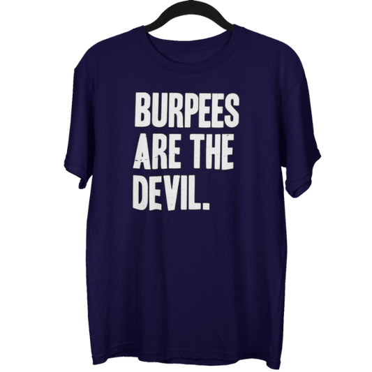 Burpees Are The Devil Gym Unisex Oversized T-shirt