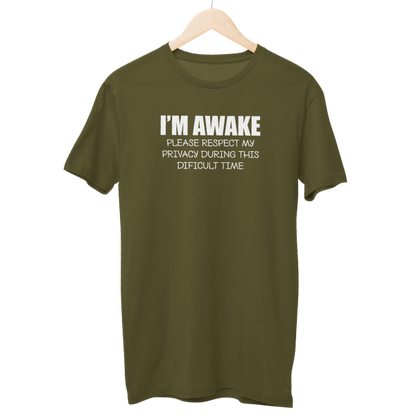 I'M Awake Unisex Regular T-Shirt