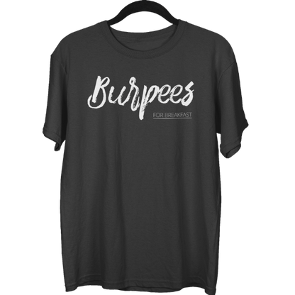 Burpees For Breakfast Gym Unisex Oversized T-shirt