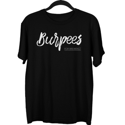 Burpees For Breakfast Gym Unisex Oversized T-shirt