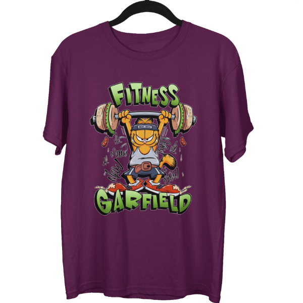 Fitness Garfield Gym Unisex Oversized T-shirt