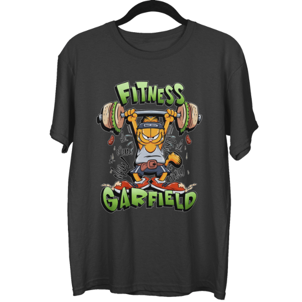 Fitness Garfield Gym Unisex Oversized T-shirt