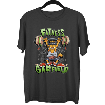 Fitness Garfield Gym Unisex Oversized T-shirt