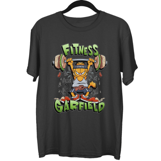 Fitness Garfield Gym Unisex Oversized T-shirt