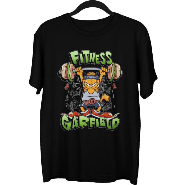 Fitness Garfield Gym Unisex Oversized T-shirt