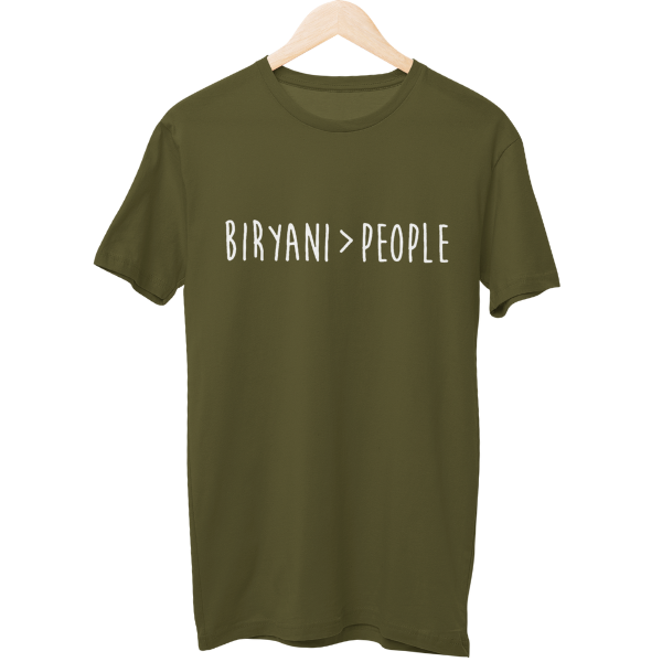 Biryani Food Love Unisex Regular T-Shirt