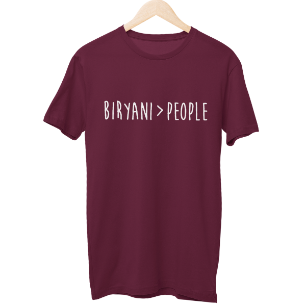 Biryani Food Love Unisex Regular T-Shirt