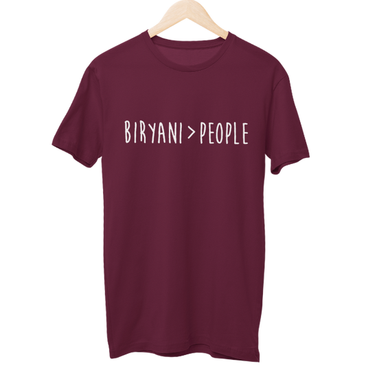 Biryani Food Love Unisex Regular T-Shirt