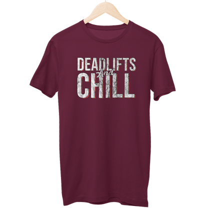 Deadlifts & Chill Gym Unisex Regular T-Shirt