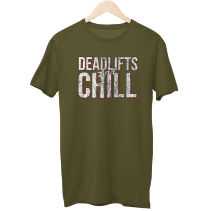 Deadlifts & Chill Gym Unisex Regular T-Shirt