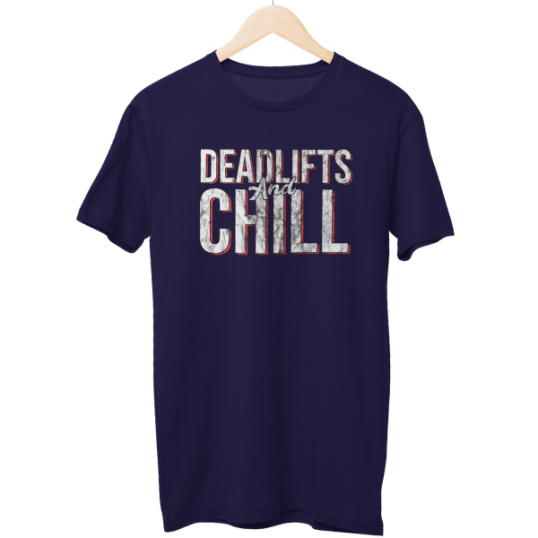 Deadlifts & Chill Gym Unisex Regular T-Shirt