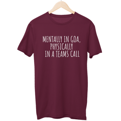 Mentally In Goa Unisex Regular T-Shirt