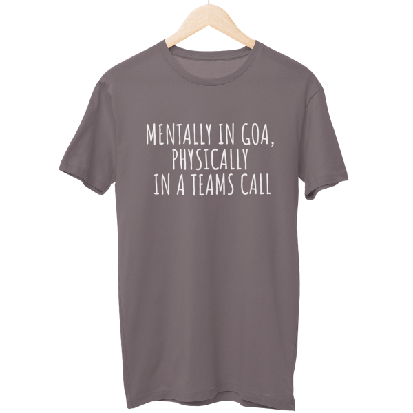 Mentally In Goa Unisex Regular T-Shirt