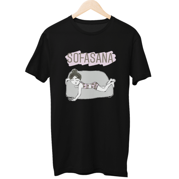 Sofasana Yoga Unisex Regular T-Shirt