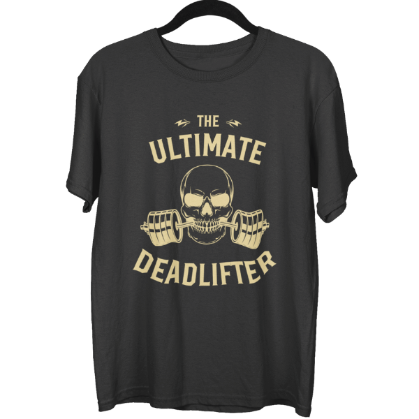 Ultimate Deadlifter Gym Unisex Oversized T-Shirt