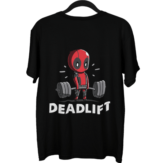 Deadlift Deadpool Gym Unisex Oversized T-Shirt