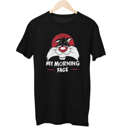 My Morning Face Unisex Regular T-Shirt