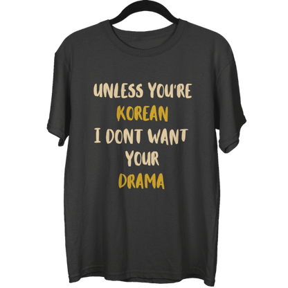 Korean Drama Unisex Oversized T-Shirt