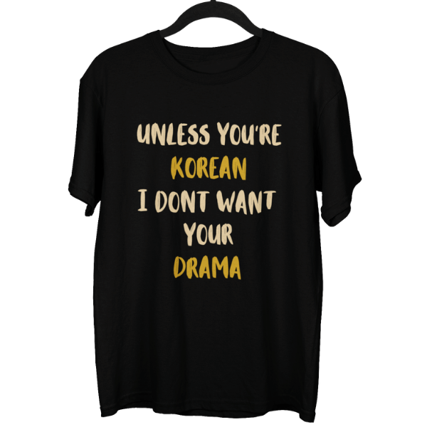 Korean Drama Unisex Oversized T-Shirt