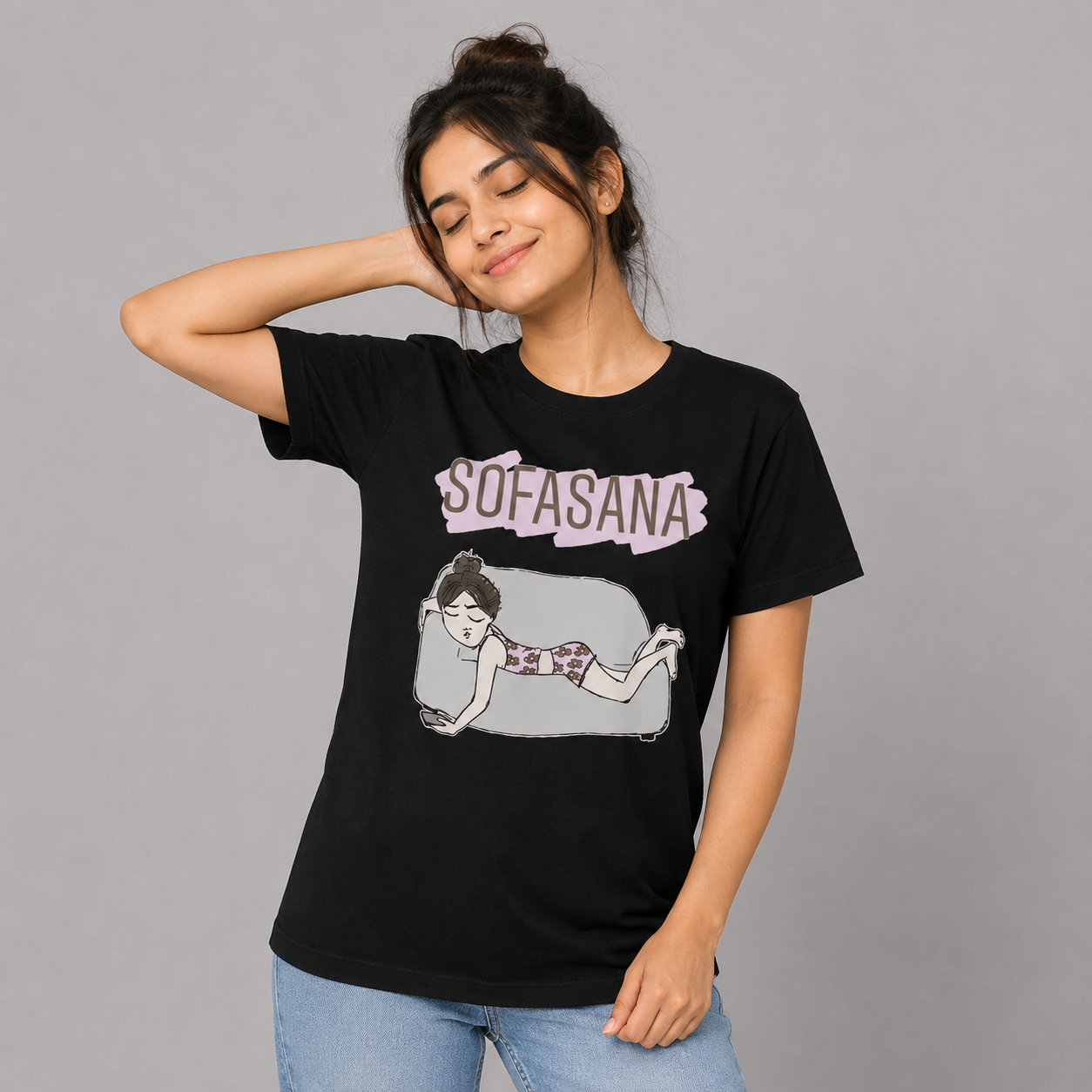 Sofasana Yoga Unisex Regular T-Shirt