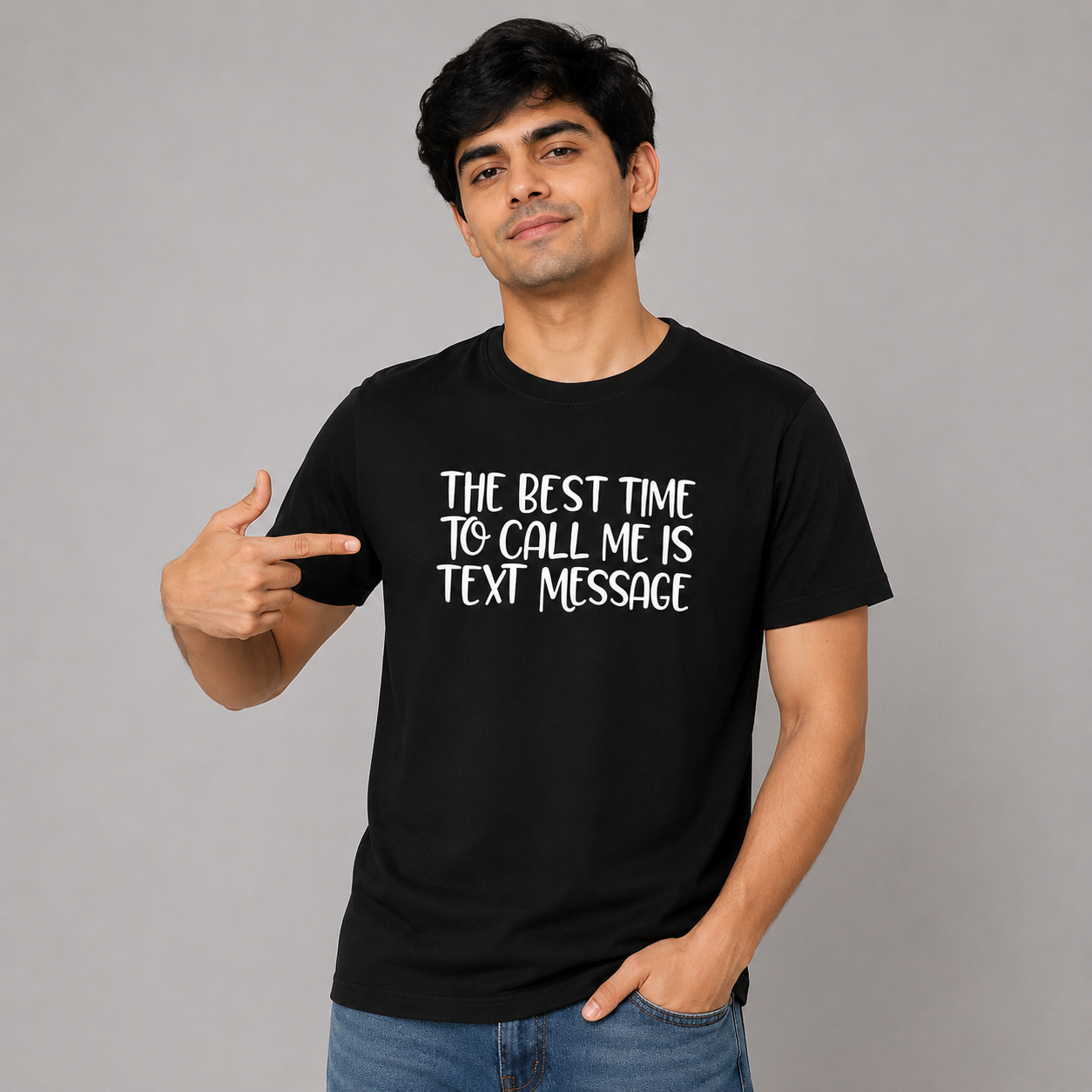The Best Time To Call Me Unisex Regular T-Shirt