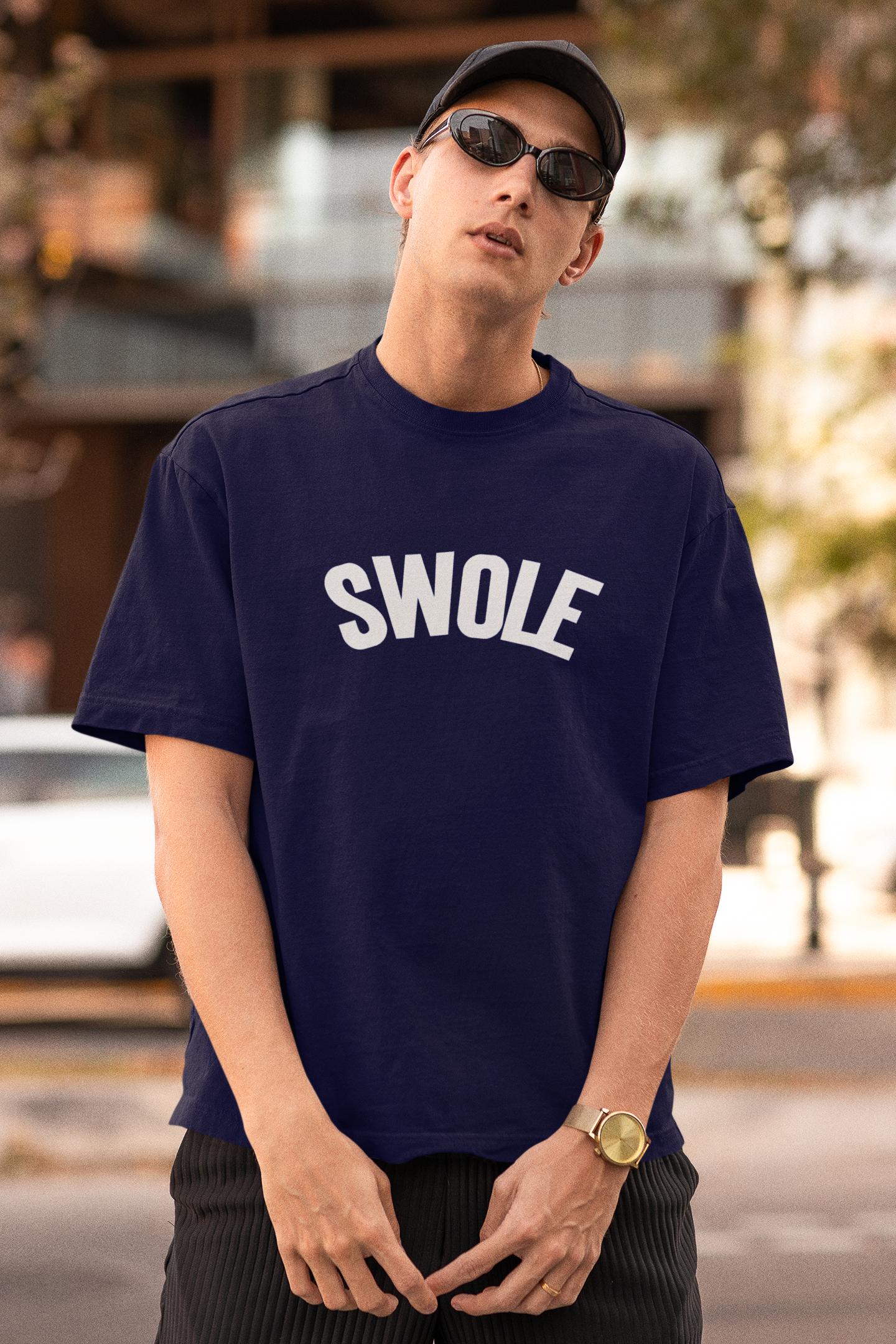 Swole Like A Bull Gym Oversized Unisex T-Shirt