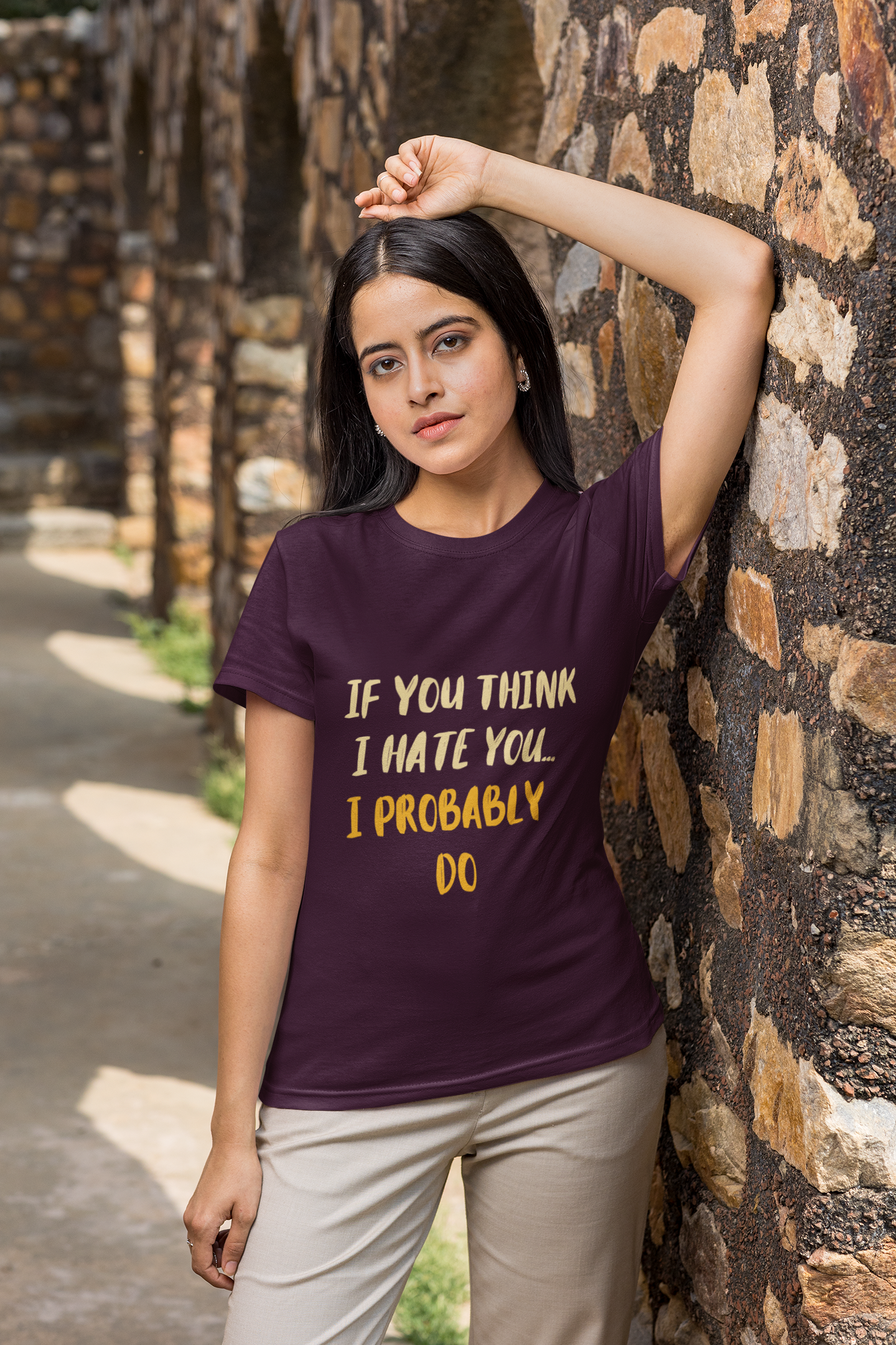 Wine If You Think I Hate You Unisex Regular T-Shirt